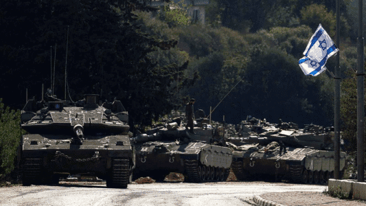 The Israeli army storms the countryside of Damascus