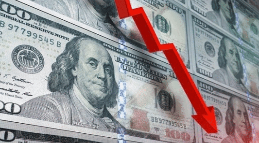 The US dollar touches its lowest levels