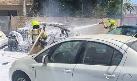 4 people were injured after a vehicle explosion in Jaffa