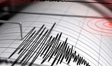 A 5.5 -magnitude earthquake hitting Russia