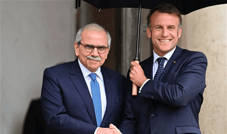 A communication between peace and Macron .. This is what happened between them