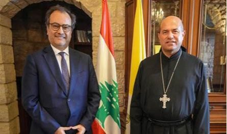Al -Apati Mahfouz received Ambassador Rabie Al -Shaer
