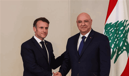 Aoun Shukr Macron for Paris’s efforts to extend to UNIFIL