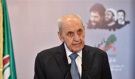 Berri: Open to discuss the fate of the weapon of the weapon, it is not possible to throw a fire ball in the arms of the army