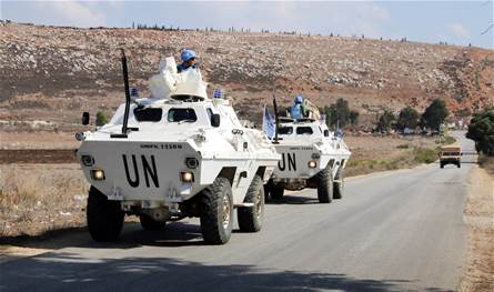 From the south .. What did a prominent official in UNIFIL announce?