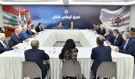 Geagea receives the delegation of the Maronite League and is looking for its role in supporting Maronites and Christians