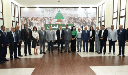 Gemayel met the delegation of the Maronite League: frankness, reconciliation, and extending the hand, the pluralistic guarantee of Lebanon
