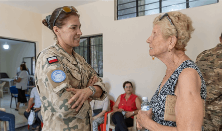 In the south .. UNIFIL offers a free medical day