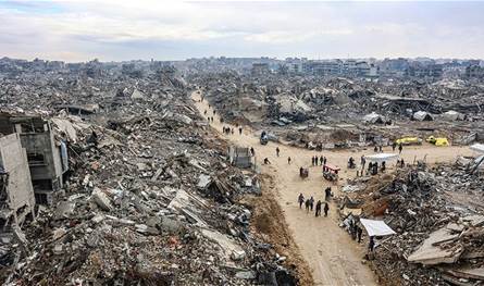 Siege, destruction, suffering, no political horizon