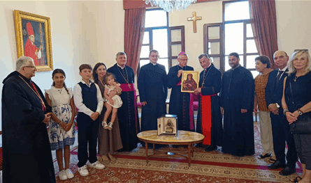 The shepherd received the Bishop of Cyprus and a Bologna delegation