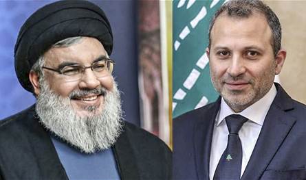 This is the story of Gibran Bassil with the weapon of Hezbollah