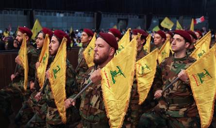 Why did the decision to limit arms preceded contacts with Hezbollah?