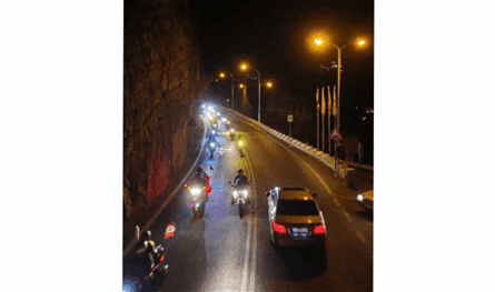 260 bicycles decorate the streets of Jezzine