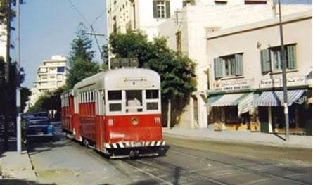 60 years after he stopped .. Tramoy Beirut see!