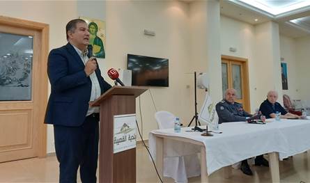 A lecture in the town of Al -Qusayba under the slogan of enough disasters on the roads of Lebanon, which dealt with traffic safety