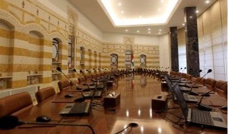 A sharp political line -up before the cabinet session and Hezbollah are ready to go to the farther term