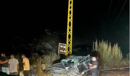 A terrible traffic accident at night in Akkar, killing and 4 wounded