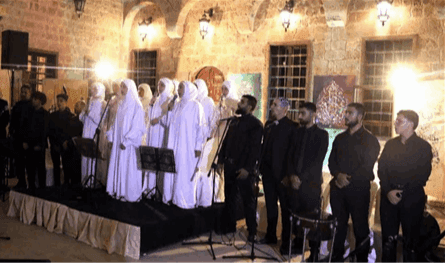 Al -Azm Cultural Center and the Women’s Sector, an evening, an evening, on the occasion of the Prophet’s birthday in Tripoli