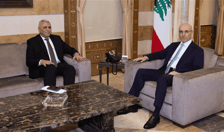 Al -Hajjar met Major General Shuqair and discussed with him security and administrative files