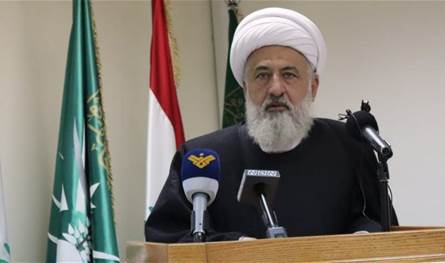 Al -Khatib renewed his demand, the President of the Republic, calling for a dialogue to discuss the issue of weapons