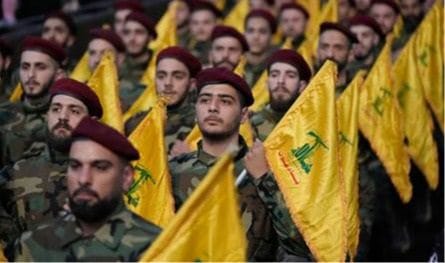 An ongoing organizational workshop within Hzel. Hezbollah