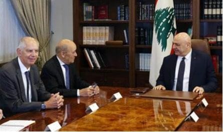 Aoun to the Doha and United Nations summit and Ludryan links the reconstruction of reforms
