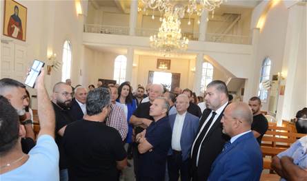 At the beginning of a tour in the villages of Baabda district … Basil from Al -Qasaybah: To cooperate between all to achieve regional development