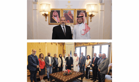 Beirut Trustees Forum meets the Saudi ambassador and calls an invitation to the 2030 conference