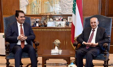 Berri met Salam, Al -Mandalawi, Al -Qaqour and Diet
