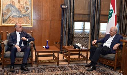 Bou Saab, after his meeting with Berri: National unity and a complete application of the Taif constitution priority