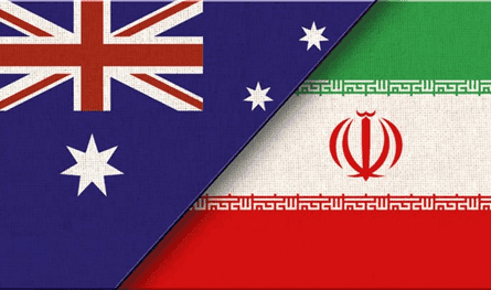 Establishing tension between Iran and Australia