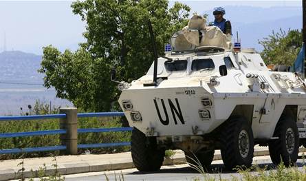 From the south .. What is the UNIFIL official announced?