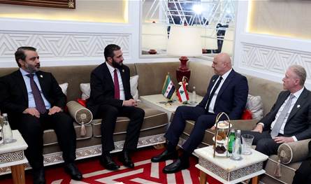 Good talks took place between President Aoun and Sharia … and this is what was agreed upon