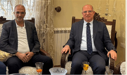 Hamad Hassan received the Minister of Labor in Baalbek