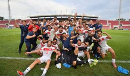 Historical achievement .. The Lebanese Olympic team qualifies for the 2026 Asian Cup