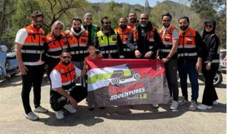 It will roam more than 300 km across five governorates … Vespa Adventures Lebanon launches her longest trip in Lebanon