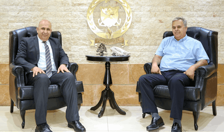 Khreish .. ways of cooperation between the civil defense and the municipality in Skinta