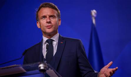 Macron welcomed Trump’s commitment to end the war in Gaza