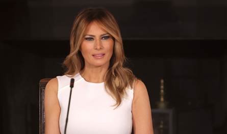 Melania Trump ignored the wife of Zelinski!