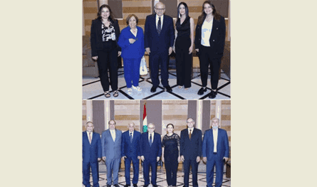 President Salam met the delegation of the Beirut Family Union and my nationality campaign is a right for me and my family