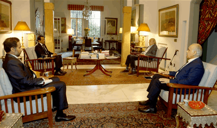 Qatar Ambassador hosted by Jumblatt