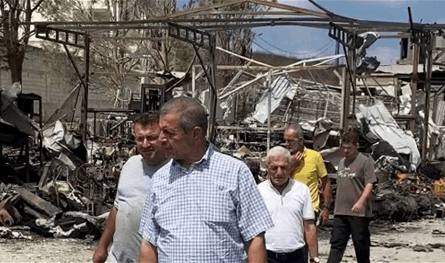 Qubaisi: The target facility in a civilian Civilian and its heavy losses