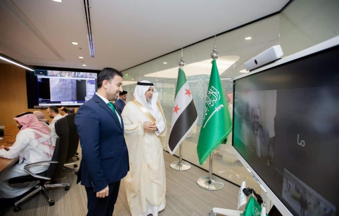 A transnational healthy health cooperation .. Saudi Arabia and a Syrian launch of a new era in virtual medicine