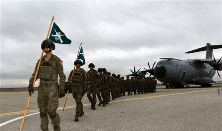 Temporary .. Additional Turkish forces arrived in Kosovo