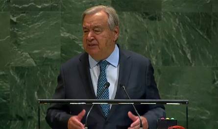 The 80th session of the United Nations General Assembly was launched .. to you the most prominent in the words of the leaders