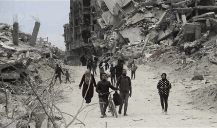 The Israeli army controls most of Gaza City