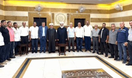 The Mufti of Akkar hosts its mayors