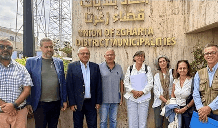 The head of the Zgharta Municipalities Union met a delegation from UNESCO