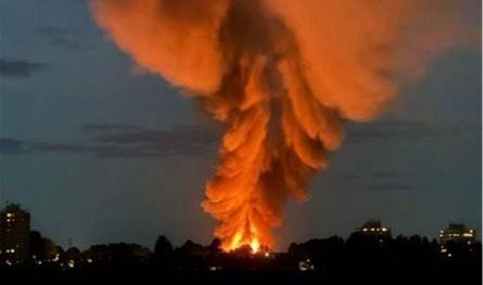 The houses were shaken … a big explosion in Britain and warnings to the population (photos)