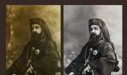 The sanctification of the Archbishop.